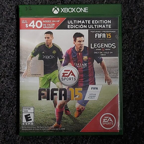 Xbox Other - FIFA 15 -- Ultimate Edition (Microsoft Xbox One, 2014)
